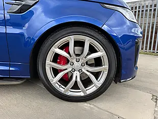 Used 2020 Land Rover Range Rover Sport Svr Blue - Interior and Exterior details 10