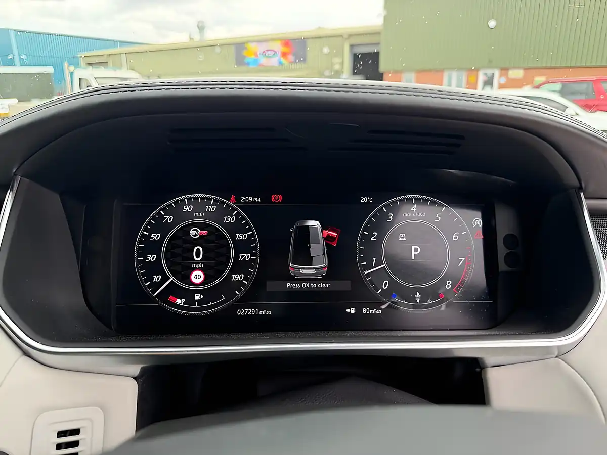 Used 2020 Land Rover Range Rover Sport Svr Blue - Interior and Exterior details 12