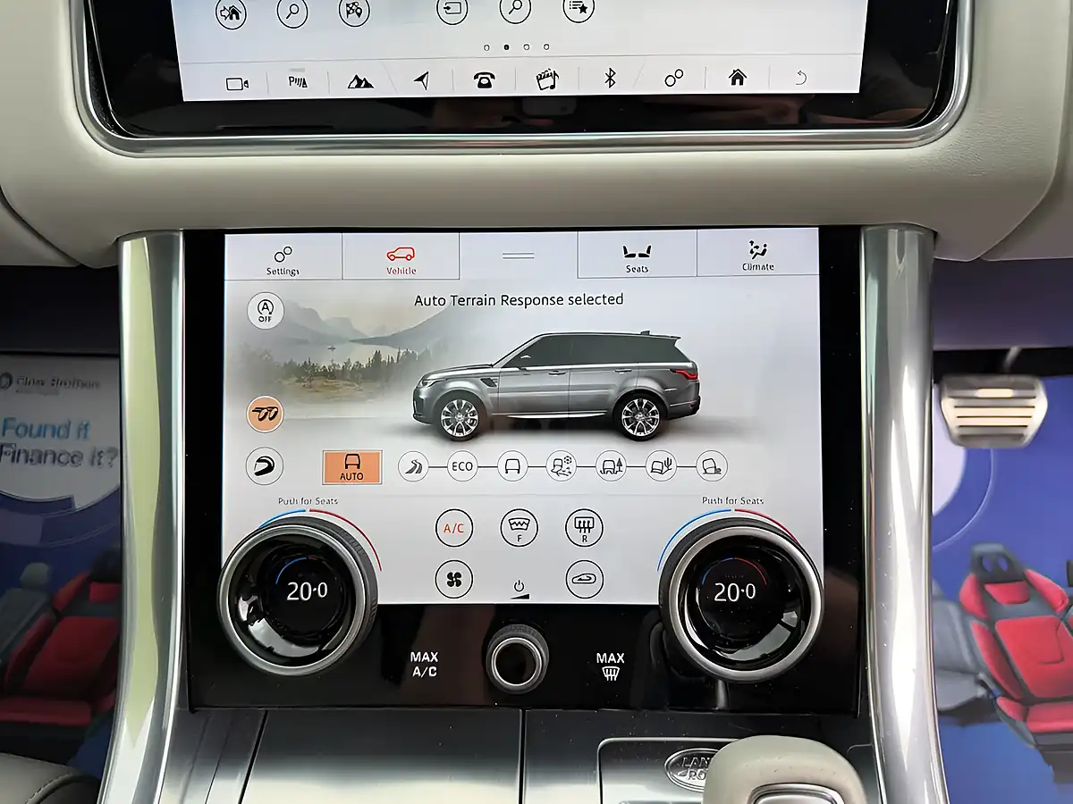 Used 2020 Land Rover Range Rover Sport Svr Blue - Interior and Exterior details 13