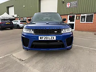 Used 2020 Land Rover Range Rover Sport Svr Blue - Interior and Exterior details 5