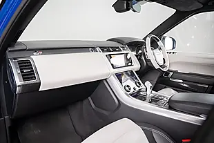Used 2020 Land Rover Range Rover Sport Svr Blue - Interior and Exterior details 11