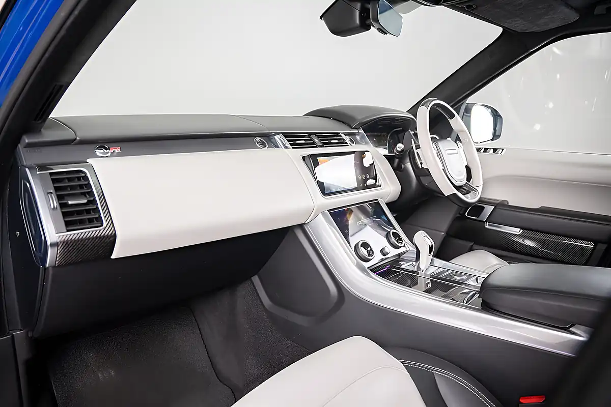 Used 2020 Land Rover Range Rover Sport Svr Blue - Interior and Exterior details 11