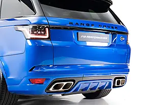Used 2020 Land Rover Range Rover Sport Svr Blue - Interior and Exterior details 15