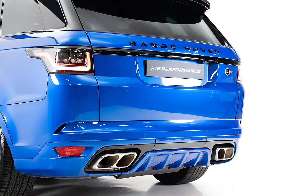 Used 2020 Land Rover Range Rover Sport Svr Blue - Interior and Exterior details 15