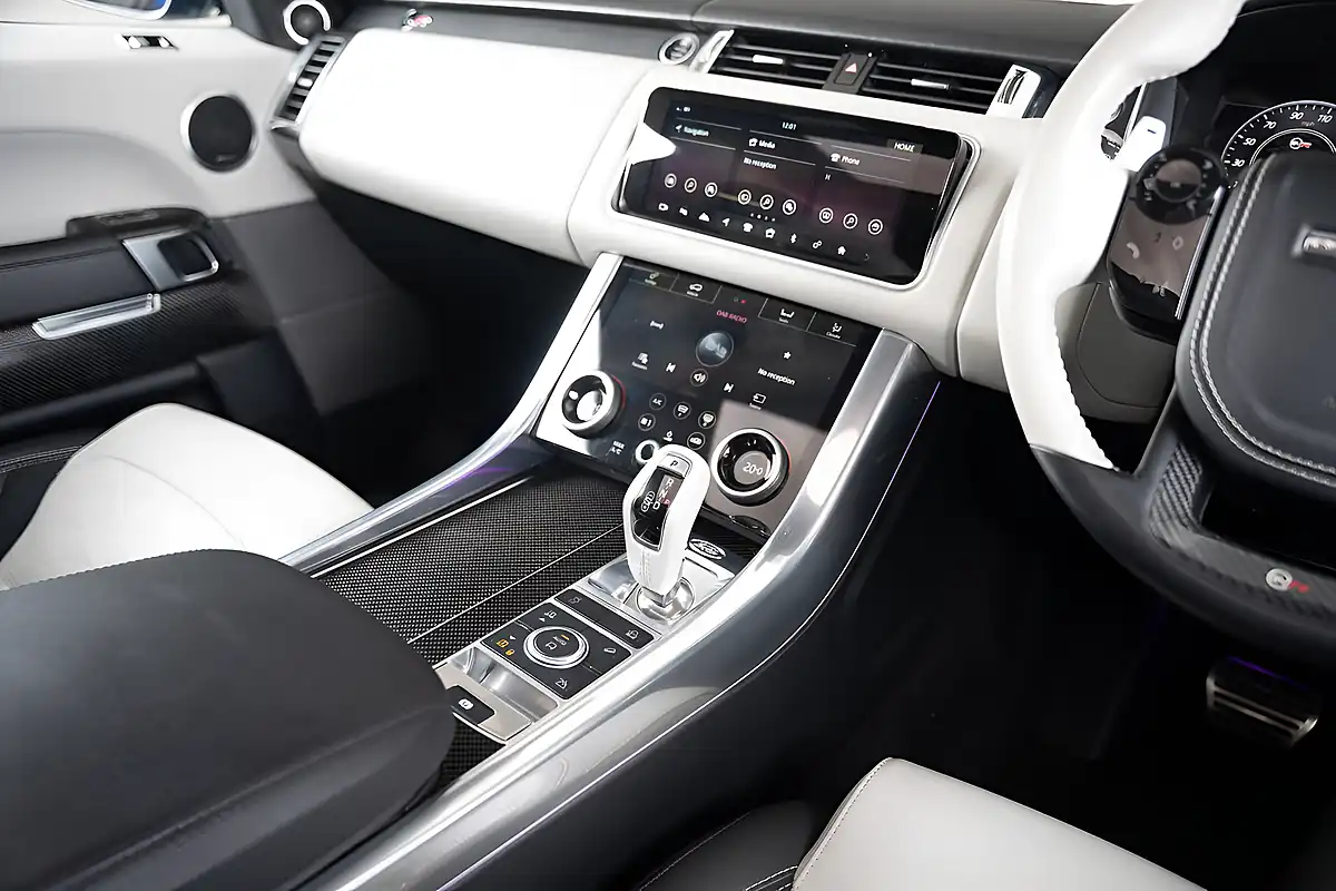 Used 2020 Land Rover Range Rover Sport Svr Blue - Interior and Exterior details 16