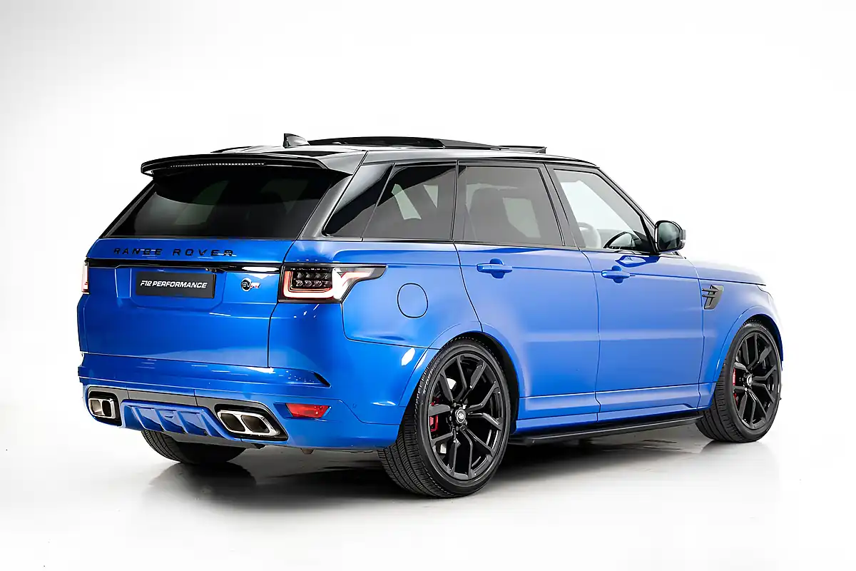 Used 2020 Land Rover Range Rover Sport Svr Blue - Interior and Exterior details 20