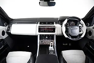 Used 2020 Land Rover Range Rover Sport Svr Blue - Interior and Exterior details 4