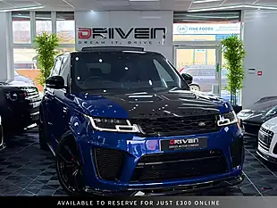Used 2020 Land Rover Range Rover Sport Svr Blue - Interior and Exterior details 10