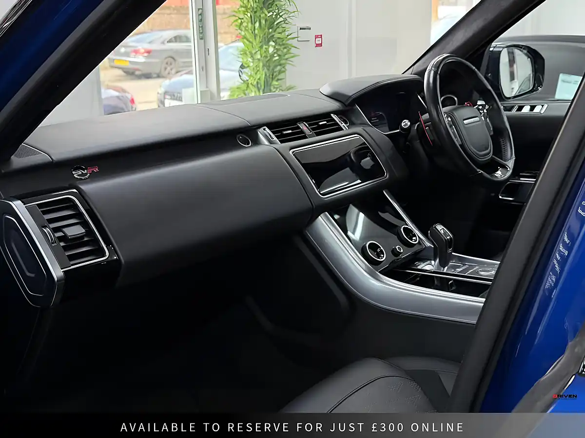 Used 2020 Land Rover Range Rover Sport Svr Blue - Interior and Exterior details 16