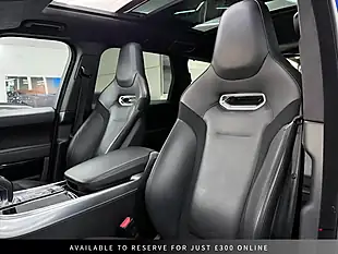 Used 2020 Land Rover Range Rover Sport Svr Blue - Interior and Exterior details 4