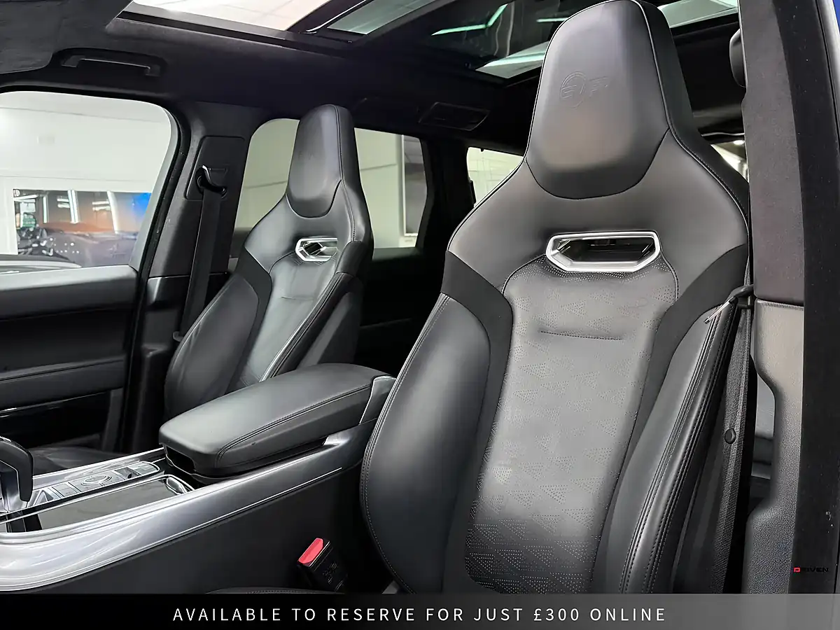 Used 2020 Land Rover Range Rover Sport Svr Blue - Interior and Exterior details 4