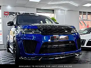 Used 2020 Land Rover Range Rover Sport Svr Blue - Interior and Exterior details 9