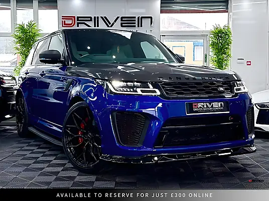 2020 Land Rover Range Rover Sport SVR 5.0 V8