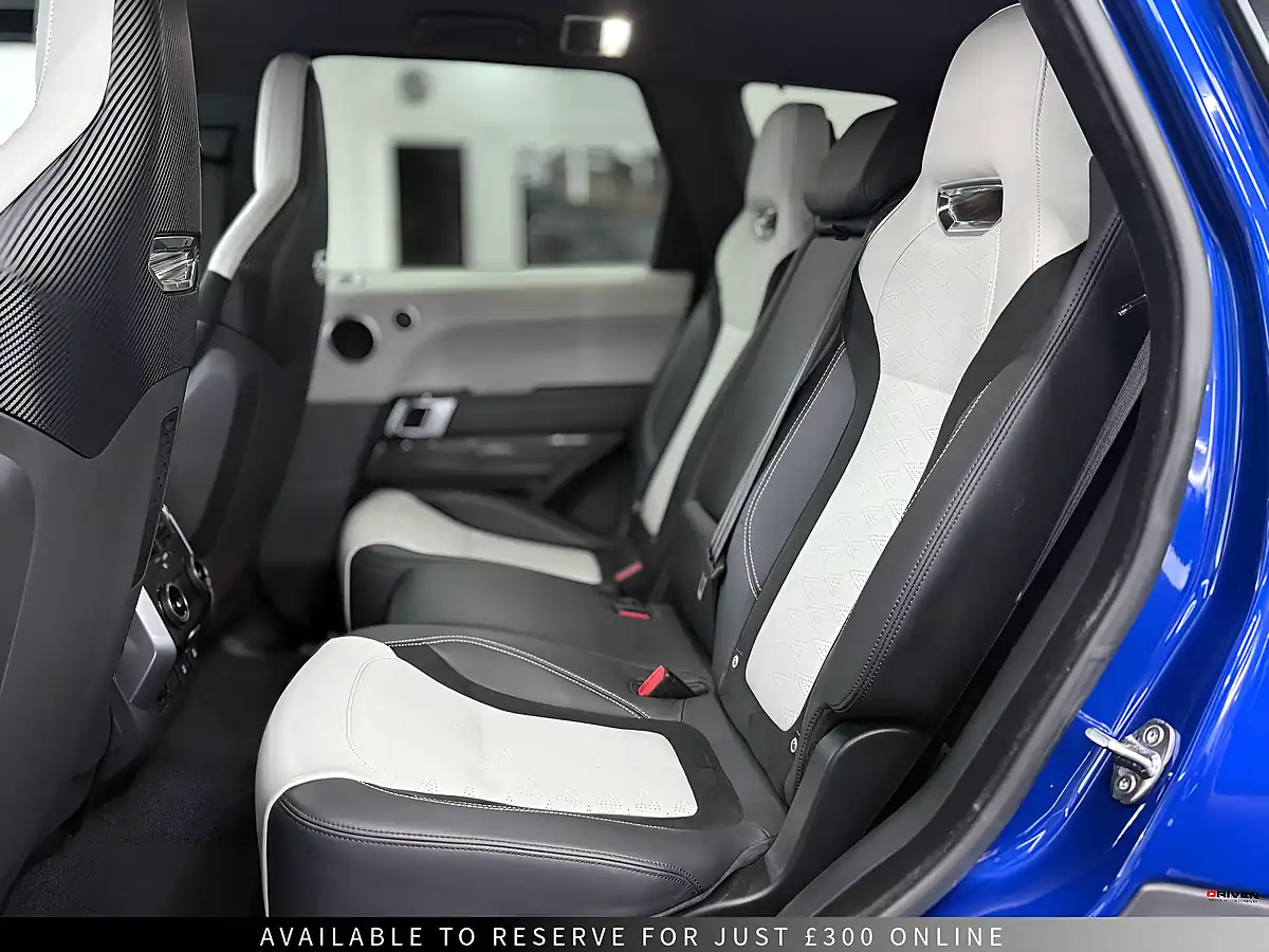 Used 2020 Land Rover Range Rover Sport Svr Blue - Interior and Exterior details 11
