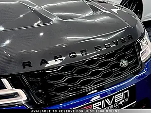 Used 2020 Land Rover Range Rover Sport Svr Blue - Interior and Exterior details 15