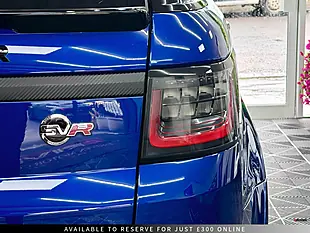Used 2020 Land Rover Range Rover Sport Svr Blue - Interior and Exterior details 17