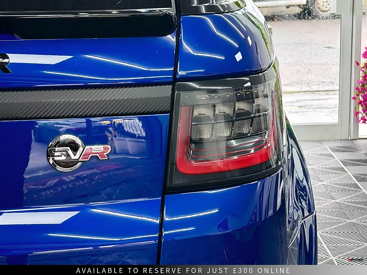 Used 2020 Land Rover Range Rover Sport Svr Blue - Interior and Exterior details 17
