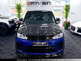 Used 2020 Land Rover Range Rover Sport Svr Blue - Interior and Exterior details 3