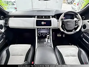 Used 2020 Land Rover Range Rover Sport Svr Blue - Interior and Exterior details 4