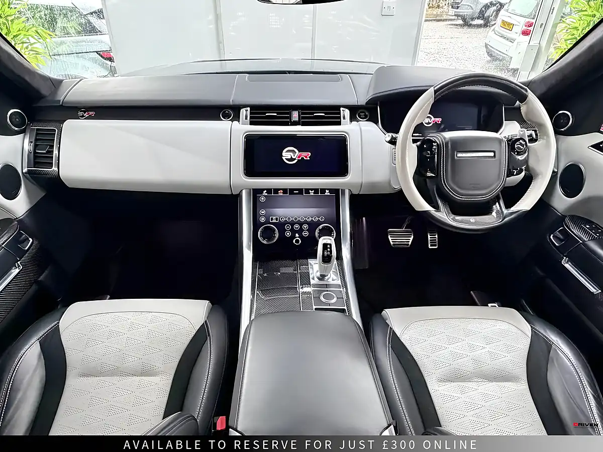Used 2020 Land Rover Range Rover Sport Svr Blue - Interior and Exterior details 4