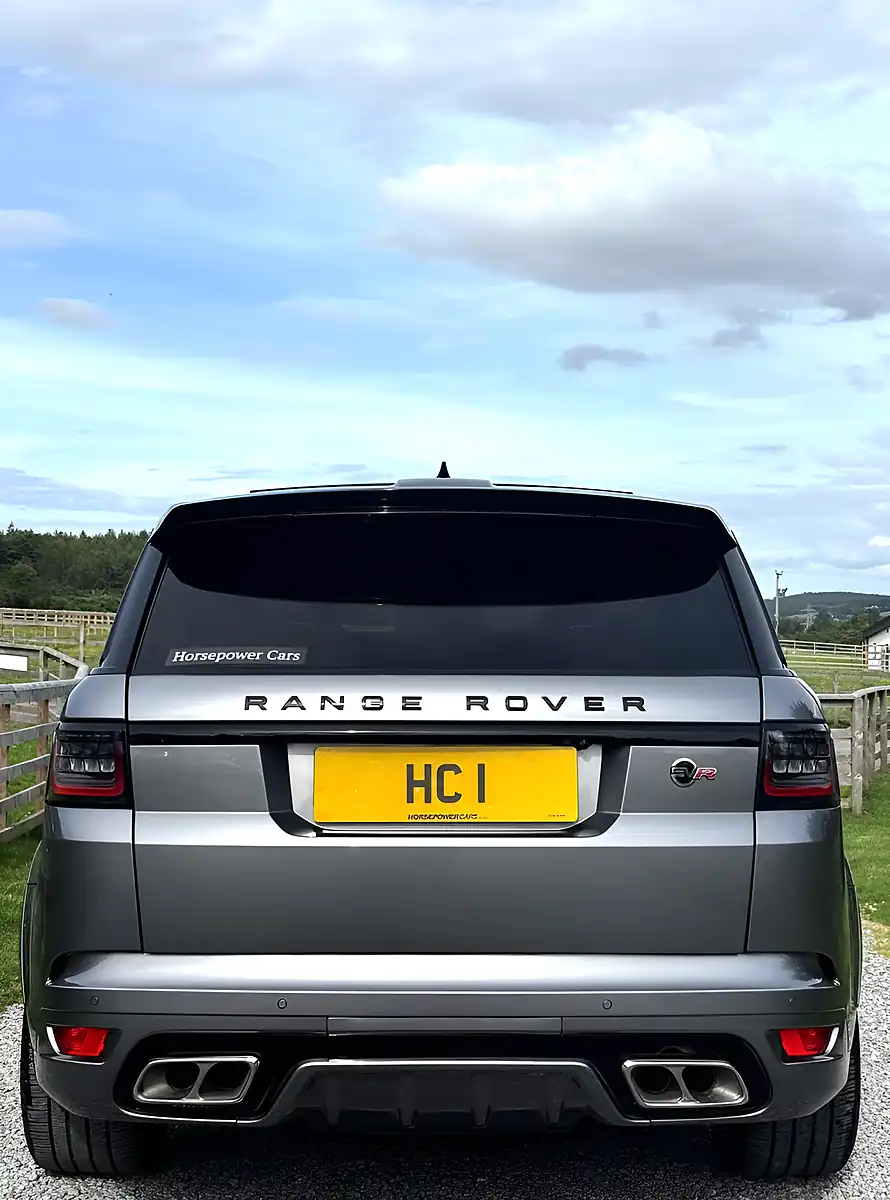 Used 2020 Land Rover Range Rover Sport Svr Grey - Interior and Exterior details 11