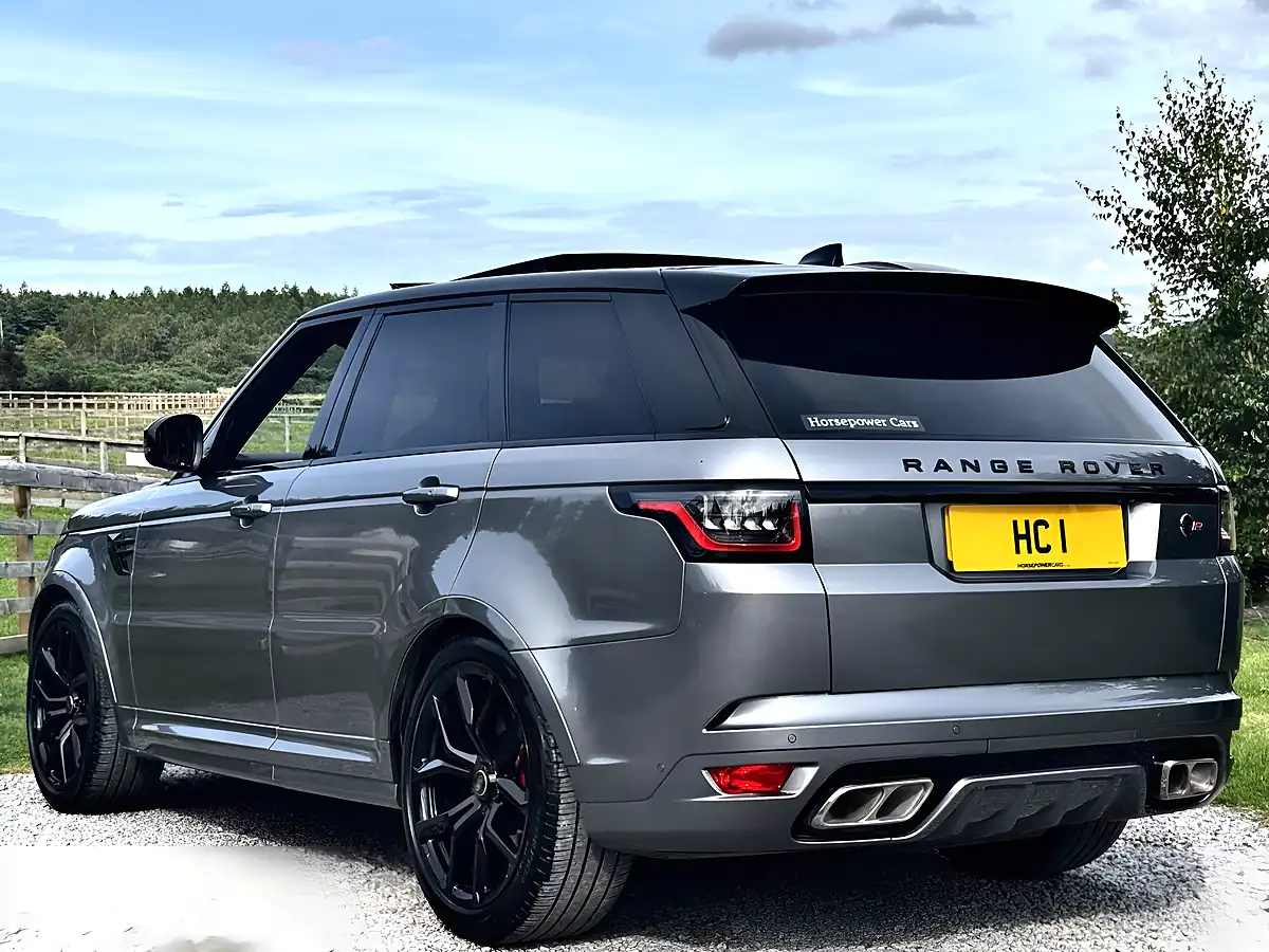 Used 2020 Land Rover Range Rover Sport Svr Grey - Interior and Exterior details 3