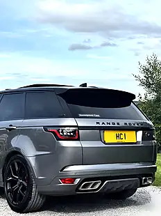 Used 2020 Land Rover Range Rover Sport Svr Grey - Interior and Exterior details 4