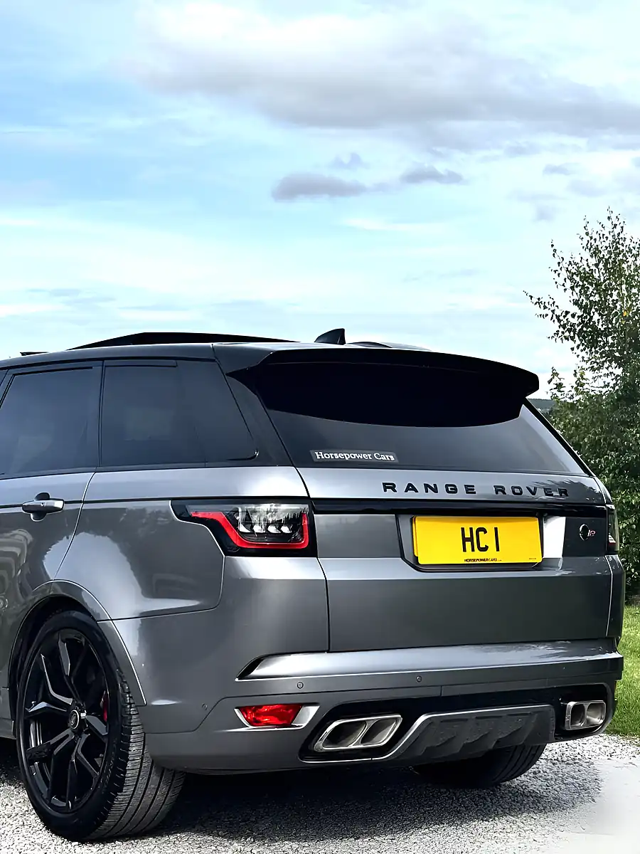 Used 2020 Land Rover Range Rover Sport Svr Grey - Interior and Exterior details 4