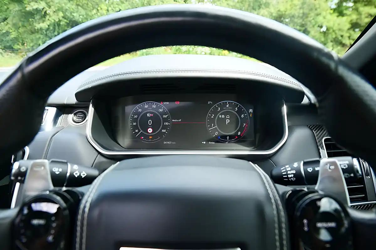 Used 2020 Land Rover Range Rover Sport Svr Orange - Interior and Exterior details 10