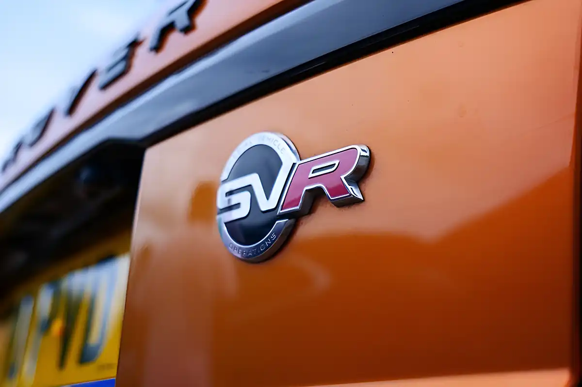 Used 2020 Land Rover Range Rover Sport Svr Orange - Interior and Exterior details 19