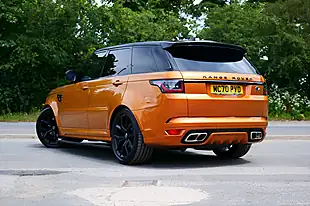 Used 2020 Land Rover Range Rover Sport Svr Orange - Interior and Exterior details 2