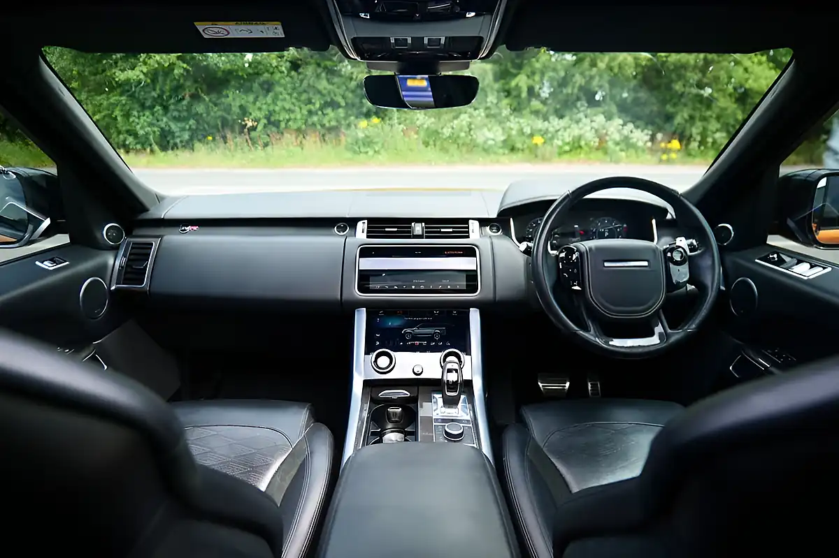 Used 2020 Land Rover Range Rover Sport Svr Orange - Interior and Exterior details 3