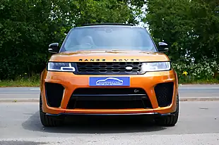 Used 2020 Land Rover Range Rover Sport Svr Orange - Interior and Exterior details 4