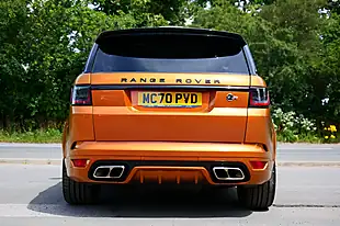 Used 2020 Land Rover Range Rover Sport Svr Orange - Interior and Exterior details 5