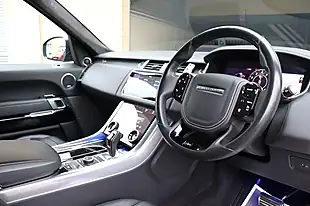 Used 2020 Land Rover Range Rover Sport Svr Svo Premium Palette Black - Interior and Exterior details 2