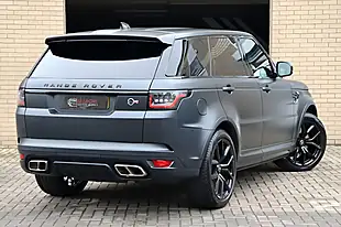 Used 2020 Land Rover Range Rover Sport Svr Svo Premium Palette Black - Interior and Exterior details 3