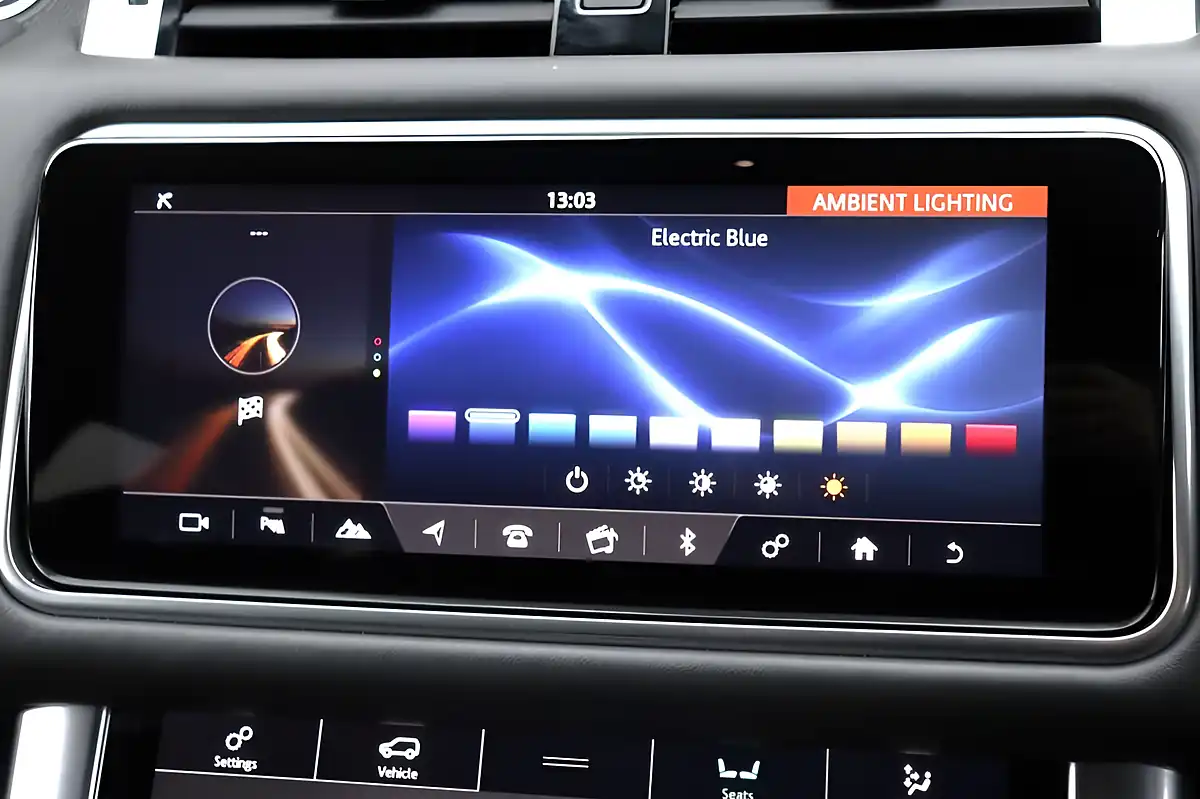 Used 2020 Land Rover Range Rover Sport Svr Svo Premium Palette Black - Interior and Exterior details 9