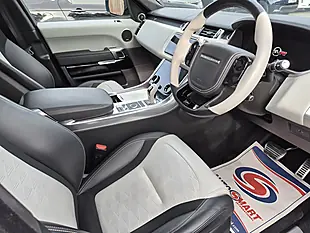 Used 2020 Land Rover Range Rover Sport Svr White - Interior and Exterior details 10