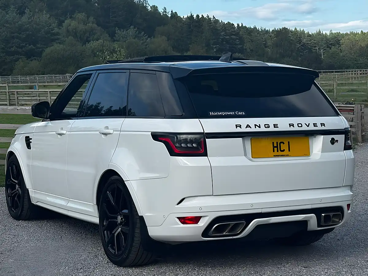 Used 2020 Land Rover Range Rover Sport Svr White - Interior and Exterior details 5