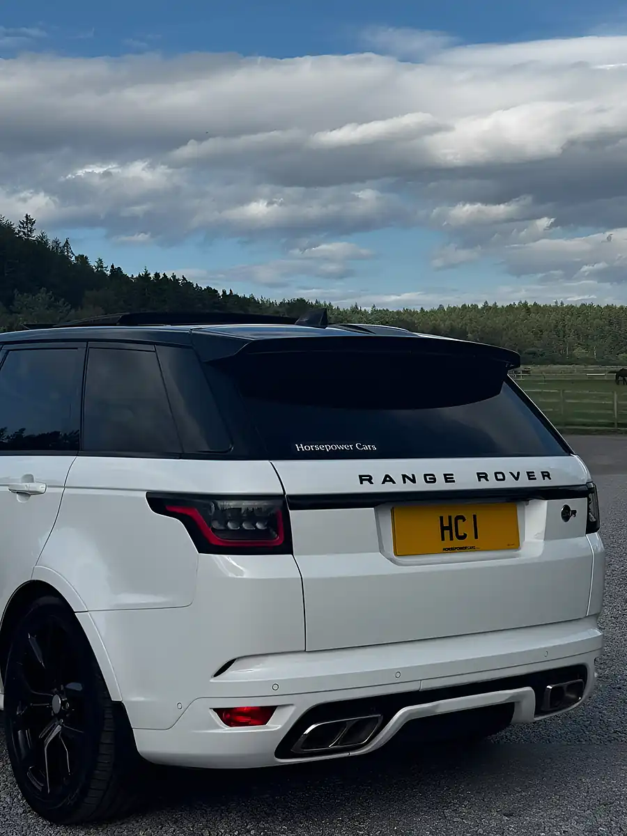 Used 2020 Land Rover Range Rover Sport Svr White - Interior and Exterior details 7