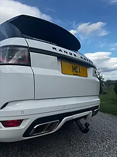 Used 2020 Land Rover Range Rover Sport Svr White - Interior and Exterior details 9