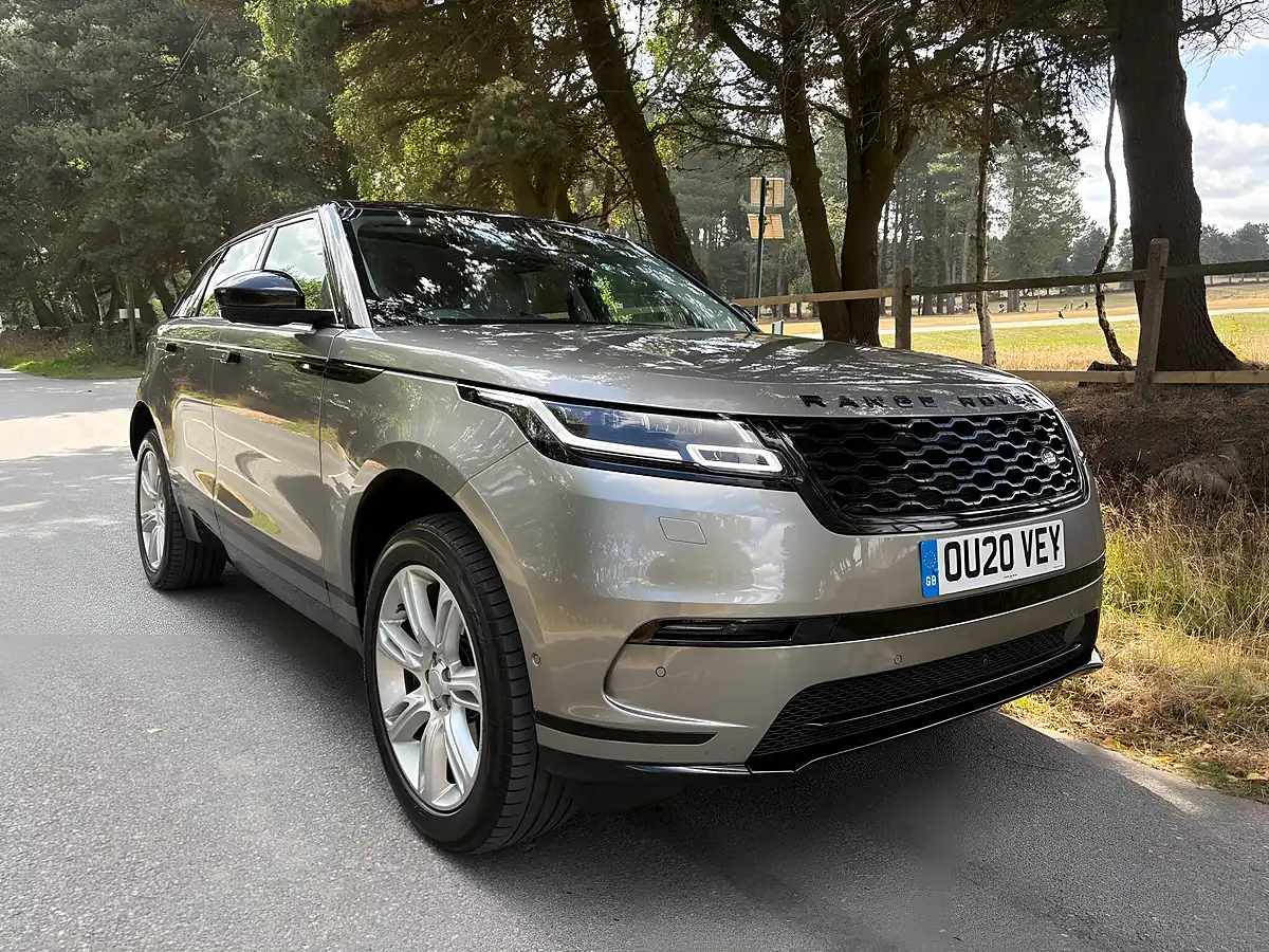 Used 2020 Land Rover Range Rover Velar Hse Silver - Front View
