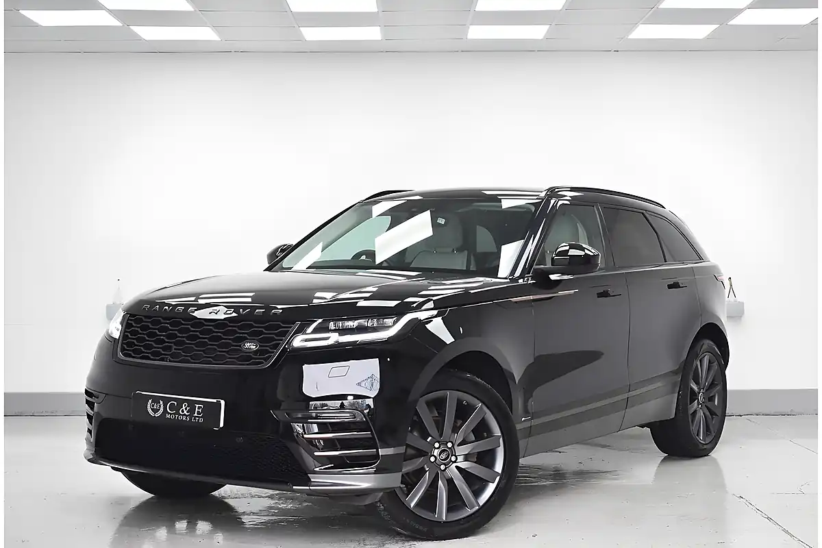 Used 2020 Land Rover Range Rover Velar R-Dynamic Hse Black - Front View