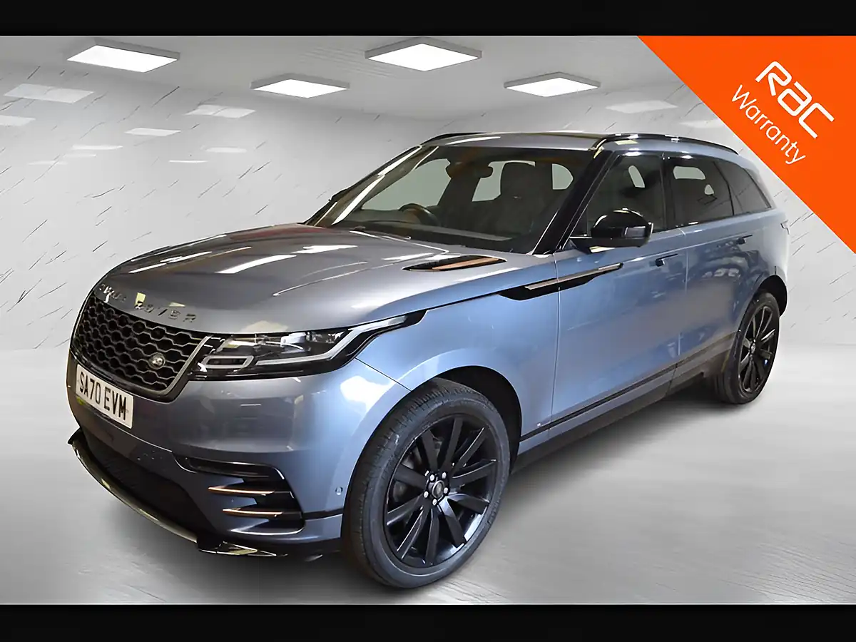 Used 2020 Land Rover Range Rover Velar R-Dynamic Hse Byron Blue - Front View