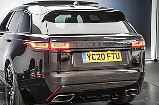 Used 2020 Land Rover Range Rover Velar R-Dynamic Hse Santorini Black - Interior and Exterior details 12
