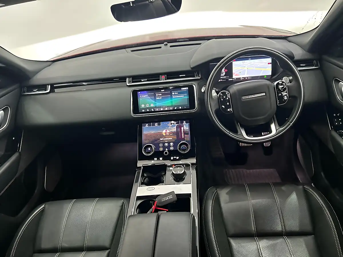 Used 2020 Land Rover Range Rover Velar R-Dynamic Se Red - Interior and Exterior details 2