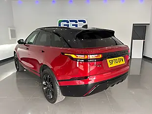 Used 2020 Land Rover Range Rover Velar R-Dynamic Se Red - Interior and Exterior details 4