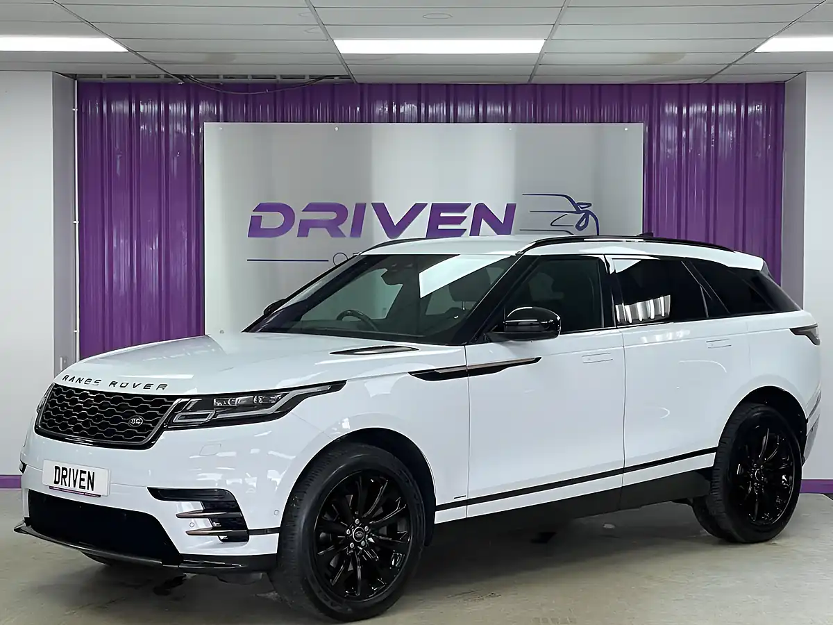 Used 2020 Land Rover Range Rover Velar R-Dynamic Se White - Front View