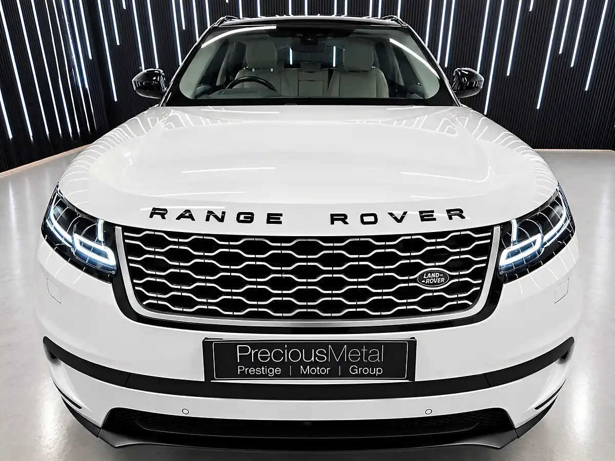 Used 2020 Land Rover Range Rover Velar Se White - Interior and Exterior details 5