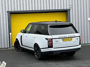Used 2020 Land Rover Range Rover Vogue White - Interior and Exterior details 14